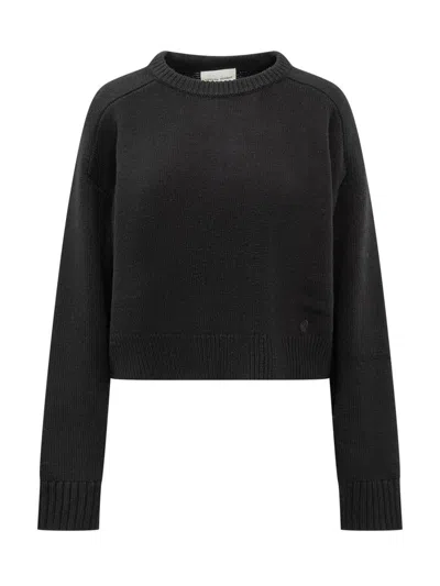 Loulou Studio Oversized Sweater In Black