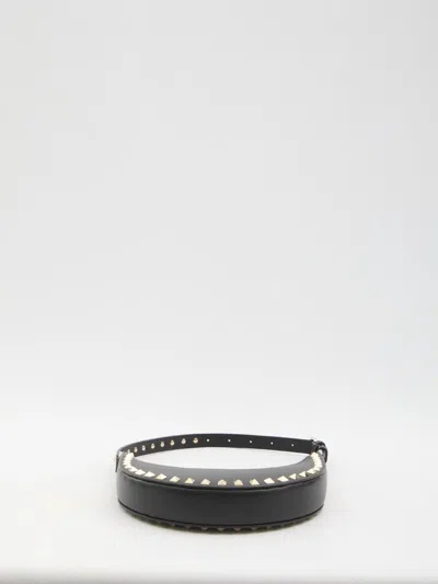 Valentino Mini Rockstud Hobo Bag
