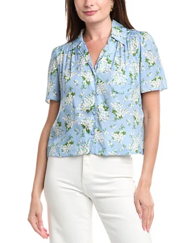 Reveriee Silk-blend Blouse