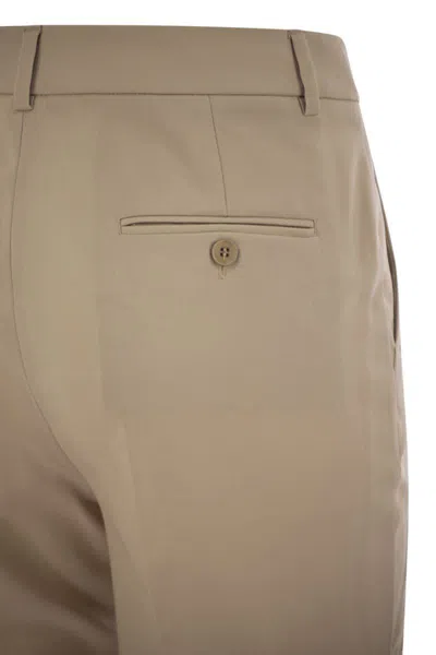 Weekend Max Mara Belt Loop Casual Pants In Brown