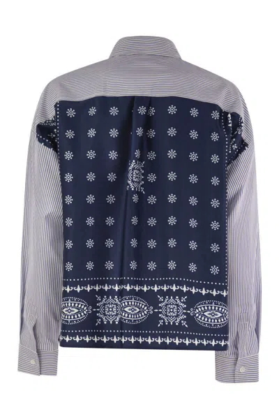 Weekend Max Mara Striped-pattern Shirt In Blue