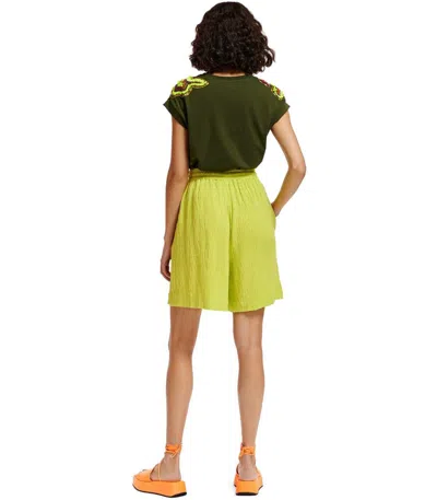 Essentiel Antwerp Didim Lime Bermuda Shorts