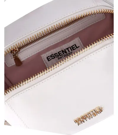 Essentiel Antwerp Hini White Mini Crossbody Bag