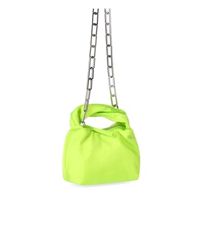 Stine Goya Ziggy Satin Lime Green Micro Bag
