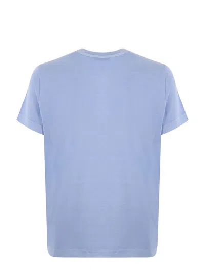 Fay T-shirt With Pocket In Blue