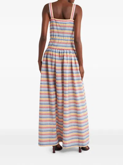 Etro Striped Dress In Multi