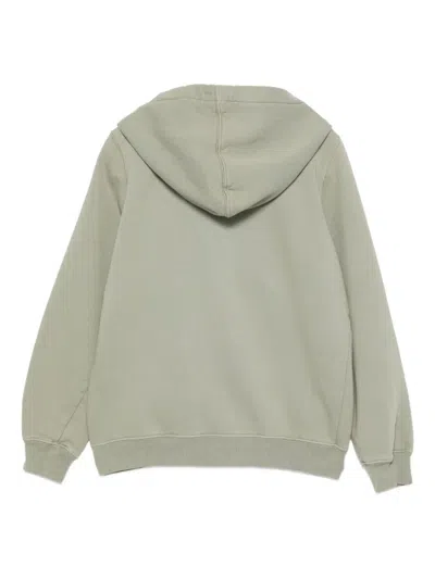 Rick Owens Hollywood Jason's Zip-up Hoodie In Green