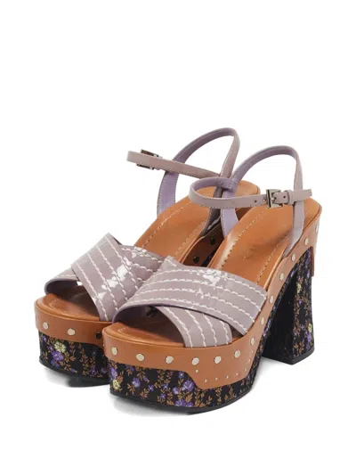 Pre-owned Prada 110mm Leather Heeled Sandals
