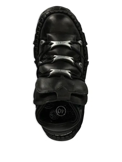 New Rock Lace-up Platform Sneakers
