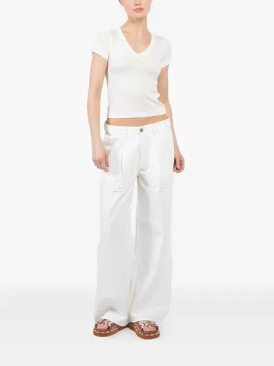 Extreme Cashmere V-neck Short-sleeved T-shirt