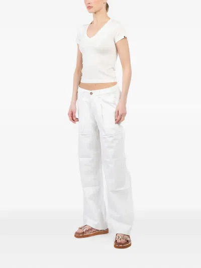 Extreme Cashmere V-neck Short-sleeved T-shirt