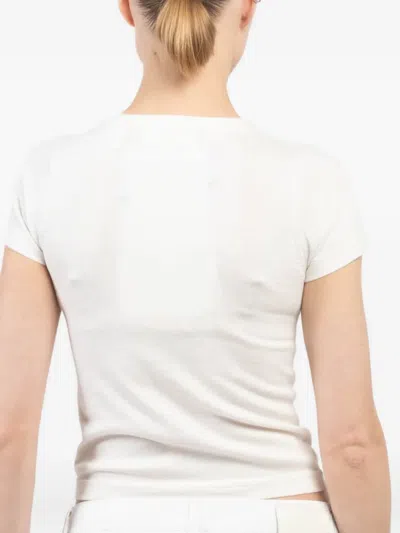 Extreme Cashmere V-neck Short-sleeved T-shirt