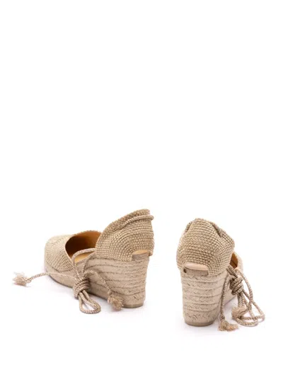 Castaã±er 70mm Cora Espadrilles In Neutral