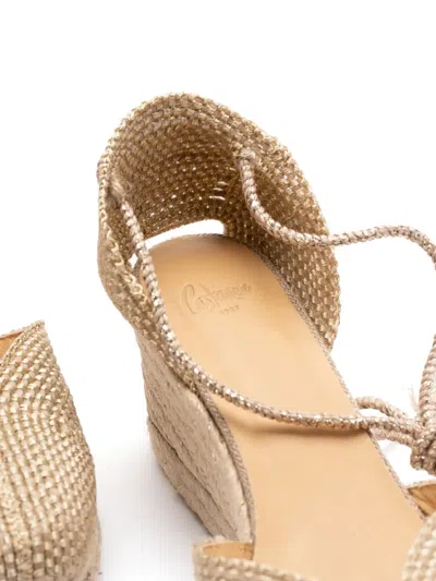 Castaã±er 70mm Cora Espadrilles In Neutral