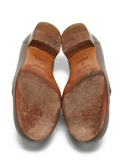 Pre-owned Hermes Kelly Leather Loafers