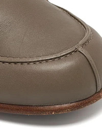 Pre-owned Hermes Kelly Leather Loafers