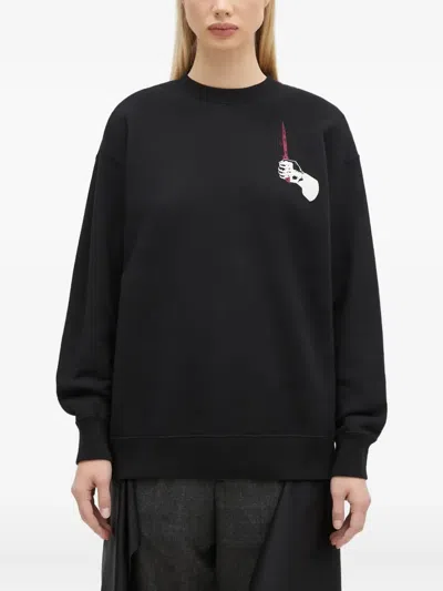 Undercover Graphic-print Sweatshirt In Black