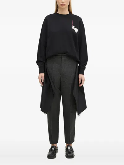 Undercover Graphic-print Sweatshirt In Black