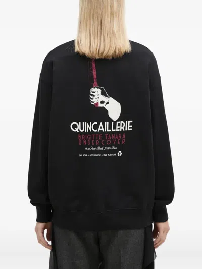 Undercover Graphic-print Sweatshirt In Black