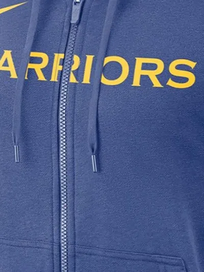 Nike Wonba Golden State Warriors Spotlight Hoodies In Blue