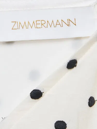 Pre-owned Zimmermann  Polka Dot-print Dress