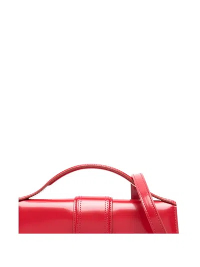 Jacquemus Le Bambino Red Handbag With Removable Shoulder Strap In Leather Woman
