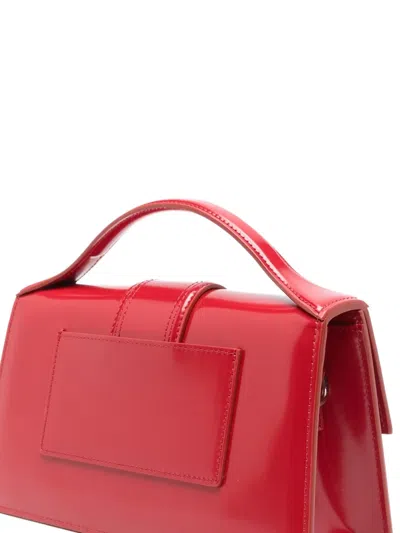 Jacquemus Le Bambino Red Handbag With Removable Shoulder Strap In Leather Woman