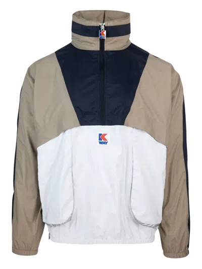 K-way R&d Oh Hz Colour-block Zip-up Jacket