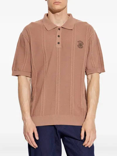 Golden Goose Lapel Short Sleeve Polo Shirt