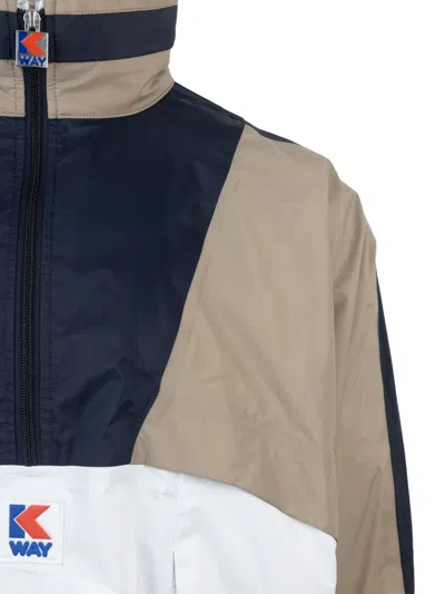 K-way R&d Oh Hz Colour-block Zip-up Jacket