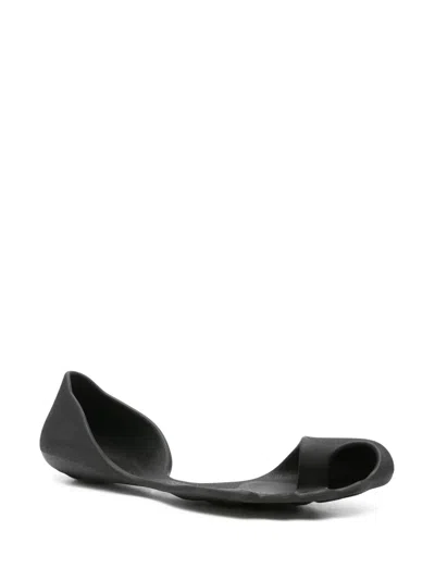 Balenciaga Men Black Eva Zero Sneaker Sandals In Black
