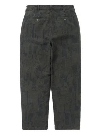This Is Never That Crazy Abstract-print Trousers