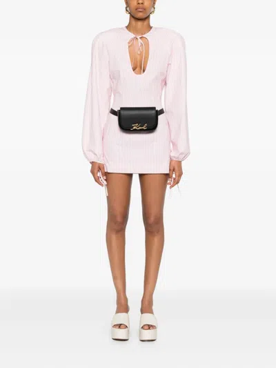 Karl Lagerfeld Leather Belt Bag