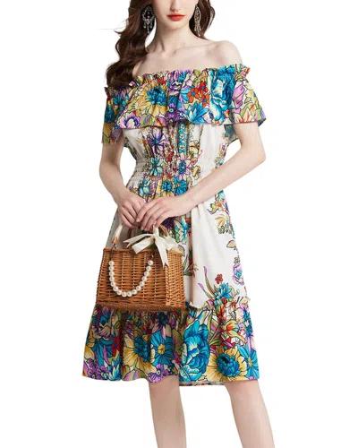 Kaimilan Midi Dress In Multi