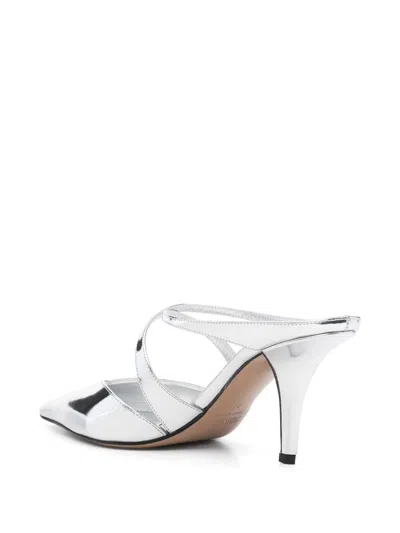 Paris Texas 85mm Laila Mules In White