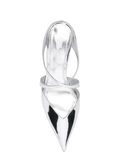 Paris Texas 85mm Laila Mules In White