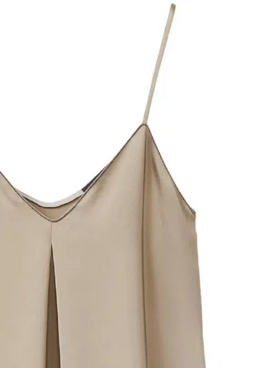 Fabiana Filippi Brown Viscose Top