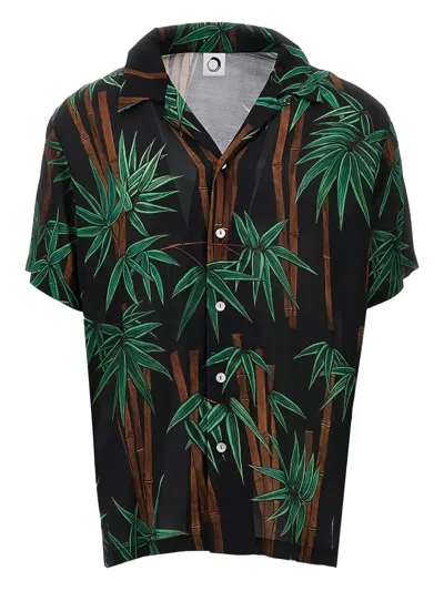 Endless Joy Bamboo-print Shirt In Multi