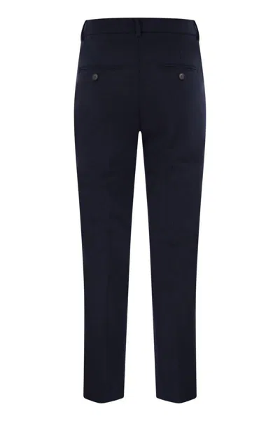 Weekend Max Mara Belt Loop Casual Pants In Black