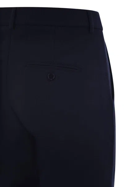 Weekend Max Mara Belt Loop Casual Pants In Black