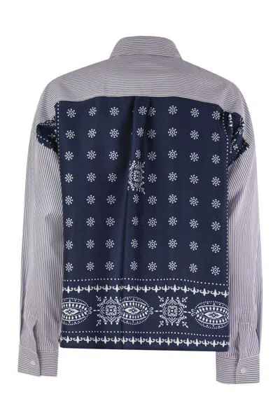 Weekend Max Mara Striped-pattern Shirt In Blue
