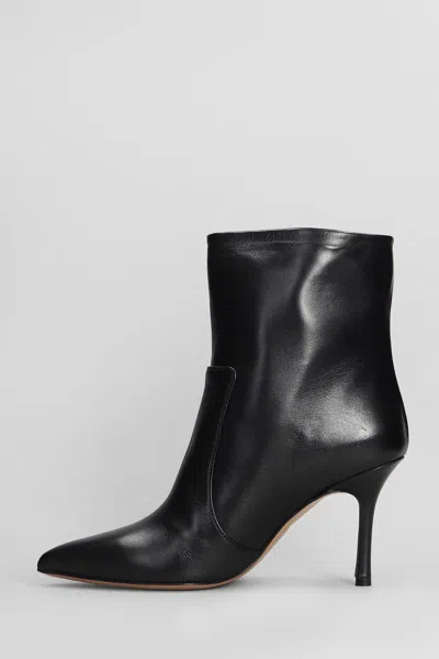 The Seller Texan Ankle Boots In Black Leather