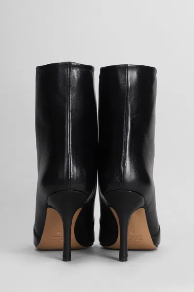 The Seller Texan Ankle Boots In Black Leather