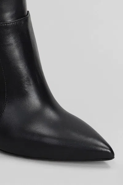 The Seller Texan Ankle Boots In Black Leather