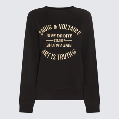 Zadig & Voltaire Zadig&voltaire Upper Blason Brode In Black