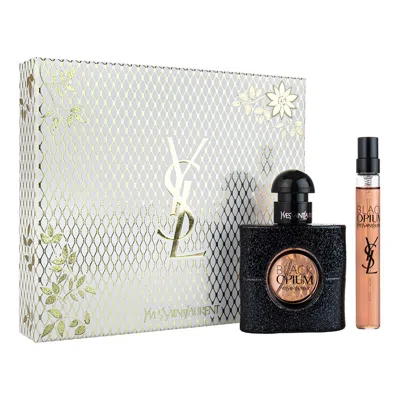 Saint Laurent Yves  Ladies Black Opium Gift Set Fragrances 3614274285123