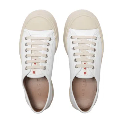 Marni Laced Up Pablo Sneakers In White