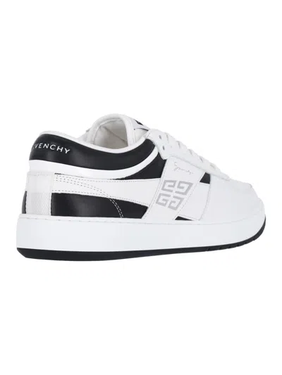 Givenchy G Move Low-top Sneakers In Calf Leather In White