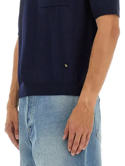 Moschino Pocketed T-shirt With Ribbed Cuffs And Hem