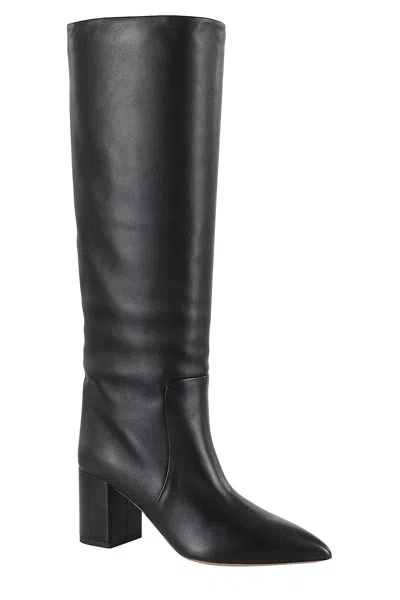 Paris Texas Ladies Black Anja 70mm Leather Boots